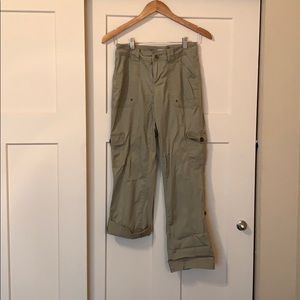 Khaki cargo pants